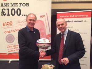 Omage of Graham Hill meeting with Sir Clive Woodward