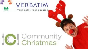 Christmas helping out graphic
