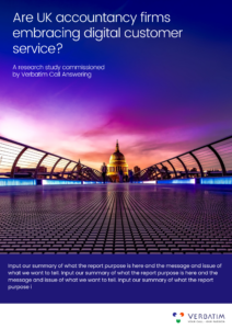 Front Cover - Digital Customer Service Research